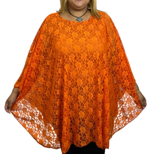 Tunique au style papillon Dentelle avec doublure en coton