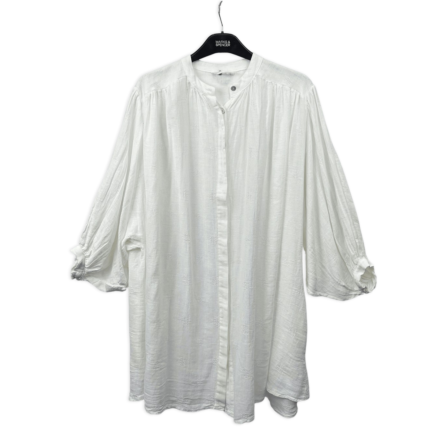 Une Tunique Oversize en lin et coton