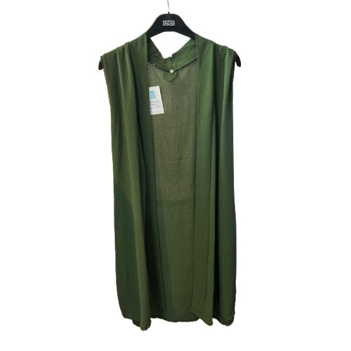 gilets grande taille en crêpe