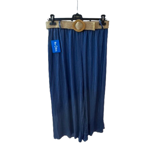 Jean Fluide Oversize avec Ceinture