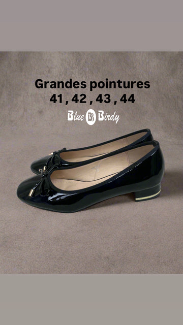 Ballerines demi-talon DMH573-7