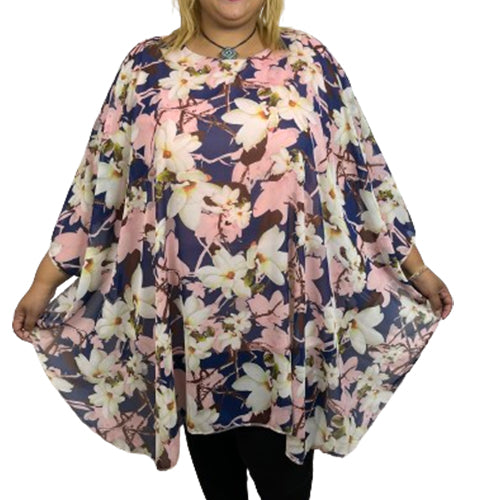 Tunique au style papillon avec doublure en coton