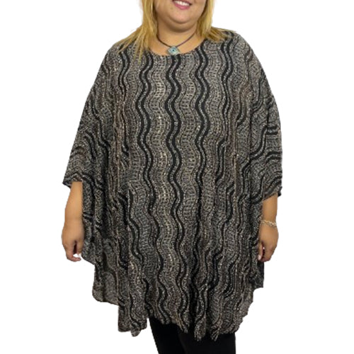 Tunique au style papillon Dentelle avec doublure en coton