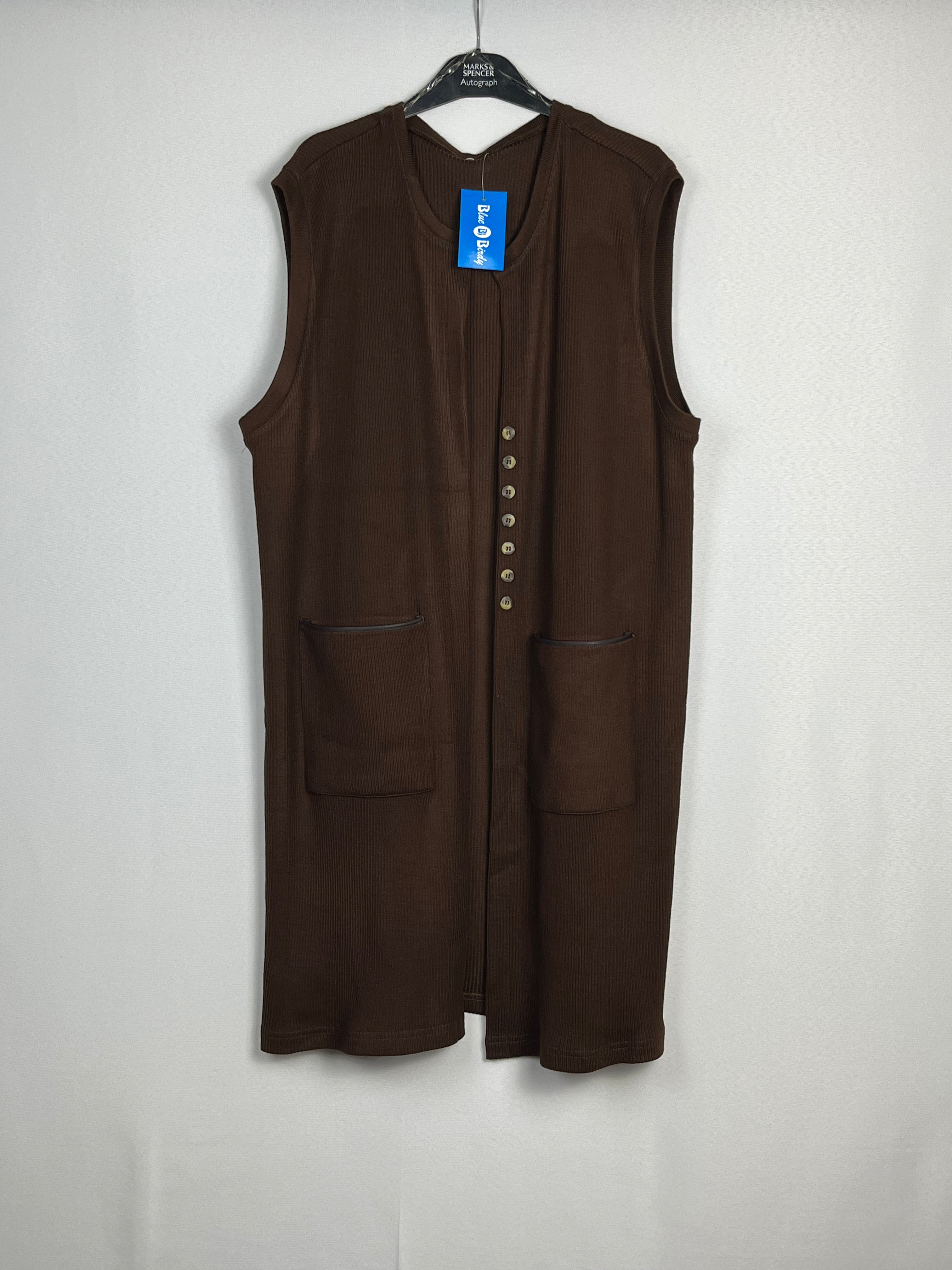 Gilet grande taille sans manche