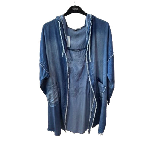 Cardigan en Jean Fluide Stylé