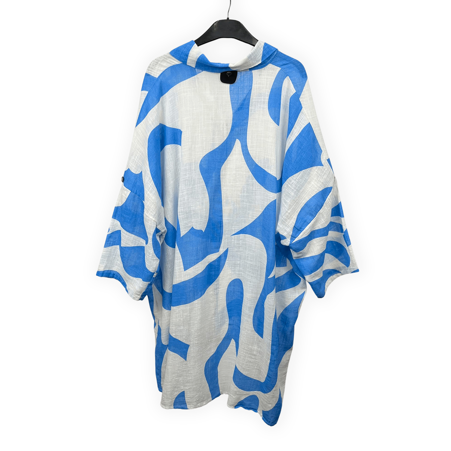 Chemise Imprimée en lin & coton