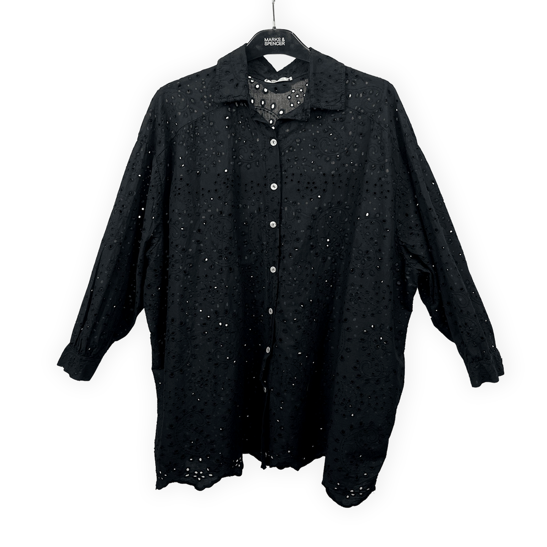 Chemise à style brodé 100% en coton