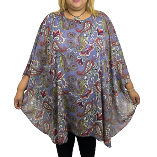 Tunique au style papillon avec doublure en coton